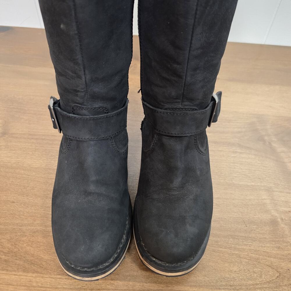 Harley-Davidson Womens 5.5 M Leather Kirtland Ride Black Motorcycle Boots D87155 - Picture 5 of 15